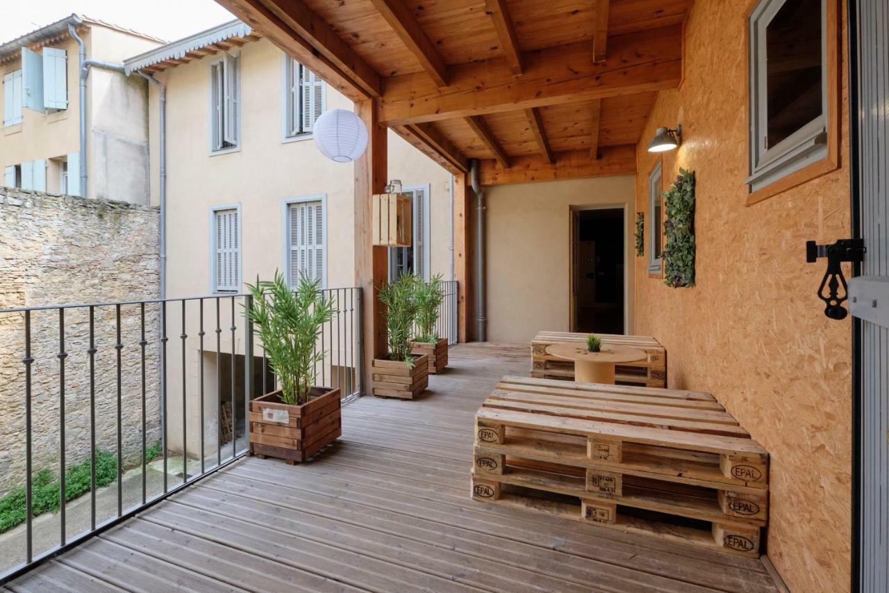 Melina - Appartement Dans Les Remparts De La Bastide Avec Parking Et Terrasse Carcassonne Eksteriør billede